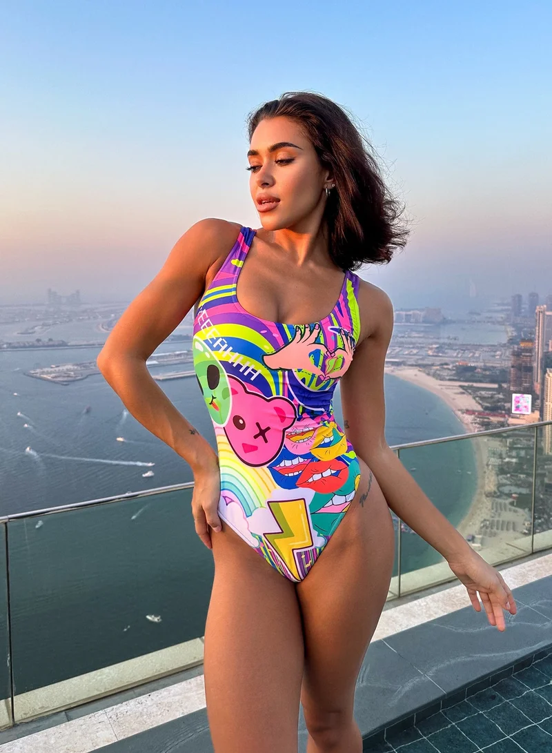 بونا فيدي بونافايد بدلة سباحة قطعة واحدة مثيرة للنساء - مايوه قطعة واحدة للنساء - مونوكيني